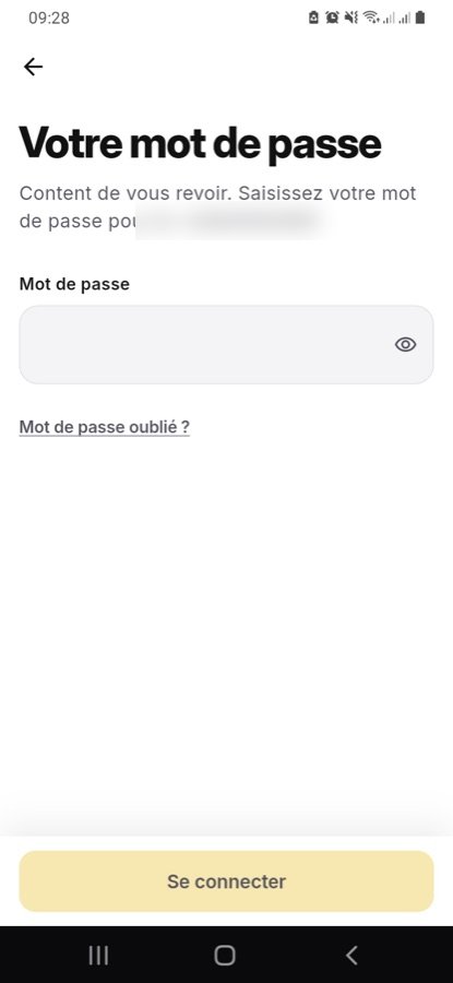 Mot de passe