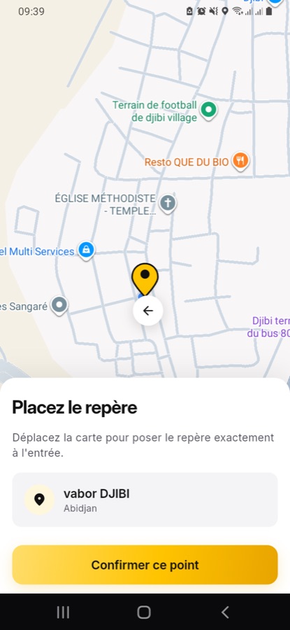 Placer le repère
