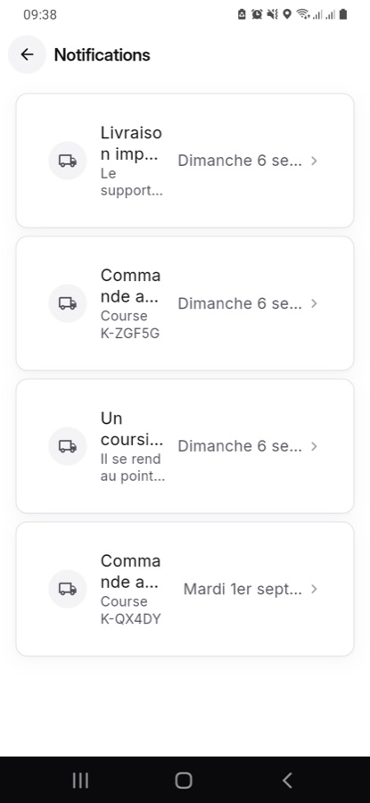 Notifications